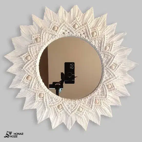 اینه مکرومه|آینه|اقبالیه, |دیوار