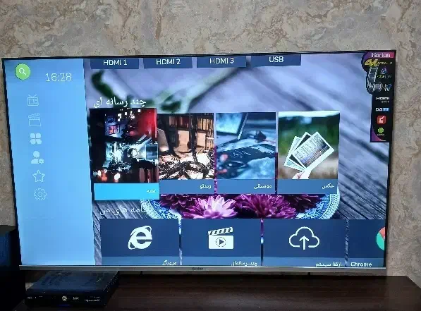 تلویزیون ۶۵ اینچ هوریون|تلویزیون و پروژکتور|مشهد, سجادیه|دیوار