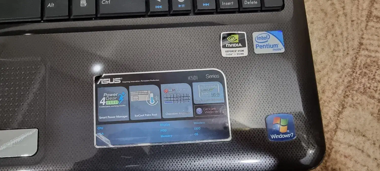 لپ تاپ ایسوز k50L|رایانه همراه|تهران, مولوی|دیوار