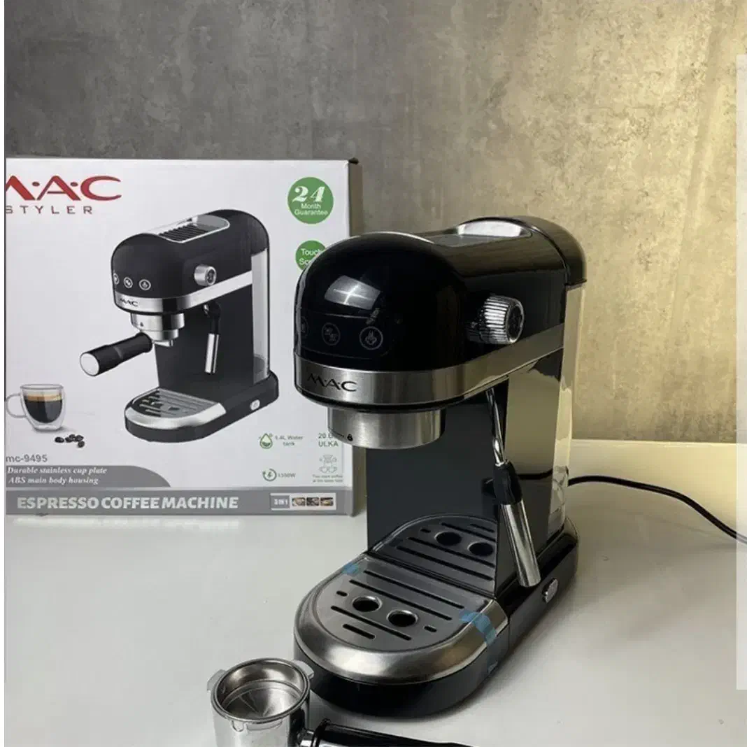 اسپرسو ساز ۱.۴ لیتری ۲۰ بار مک استایلر|سماور، چایساز، قهوهساز|رشت, خمیران زاهدان|دیوار