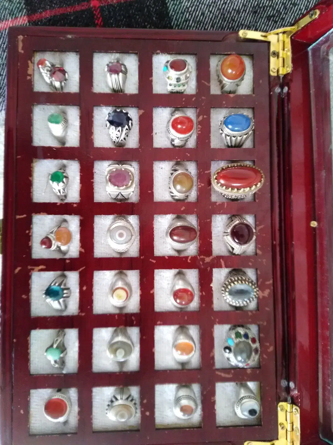 انگشتر نقره قدیمی وکهنه|جواهرات|بیرجند, |دیوار