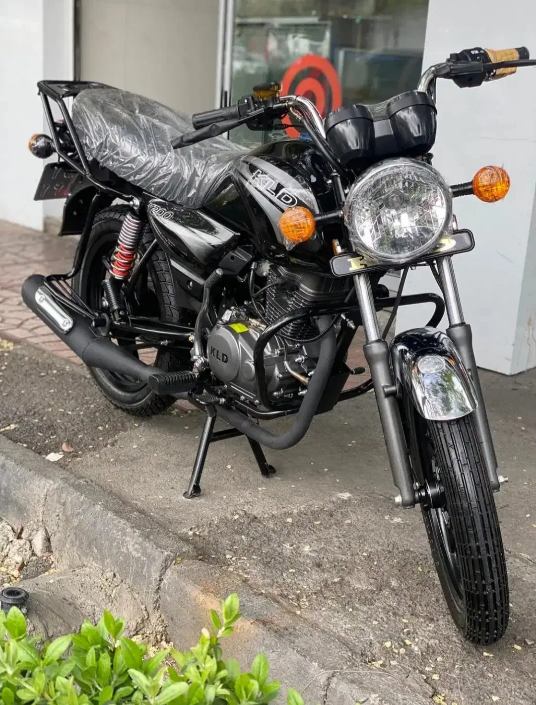 موتور 200KLD|موتورسیکلت|میانه, |دیوار