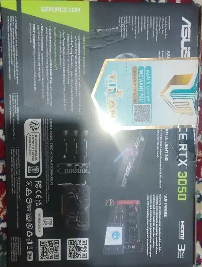 کارت گرافیک 3050 8gb oc|قطعات و لوازم جانبی رایانه|قائن, |دیوار