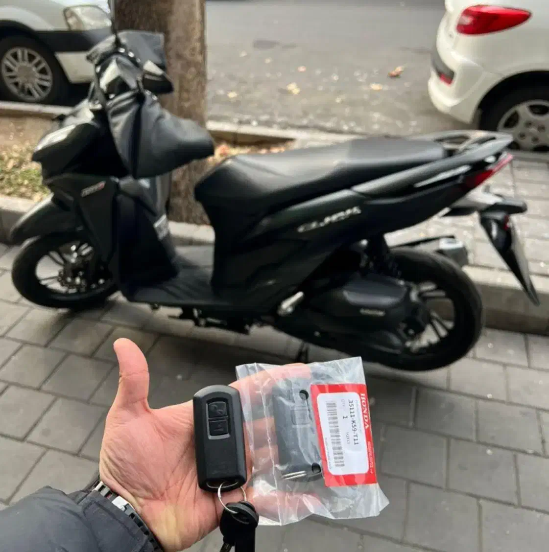 ریموت انواع موتور هندا یاماها کلیک طرح ایروکس nmax|قطعات یدکی و لوازم جانبی|مشهد, ده دی|دیوار