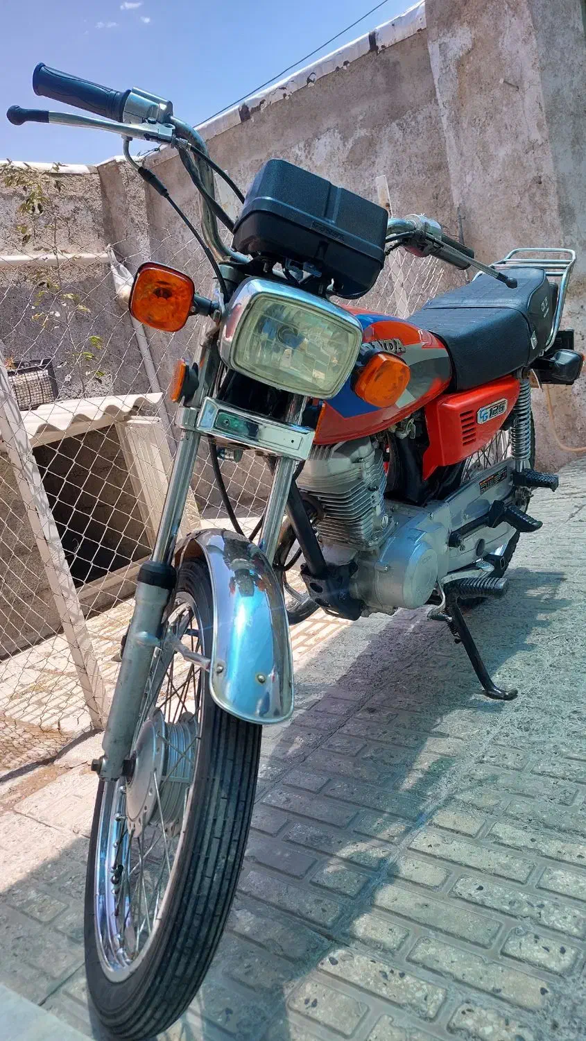 موتور مزایده 125|موتورسیکلت|نهاوند, |دیوار
