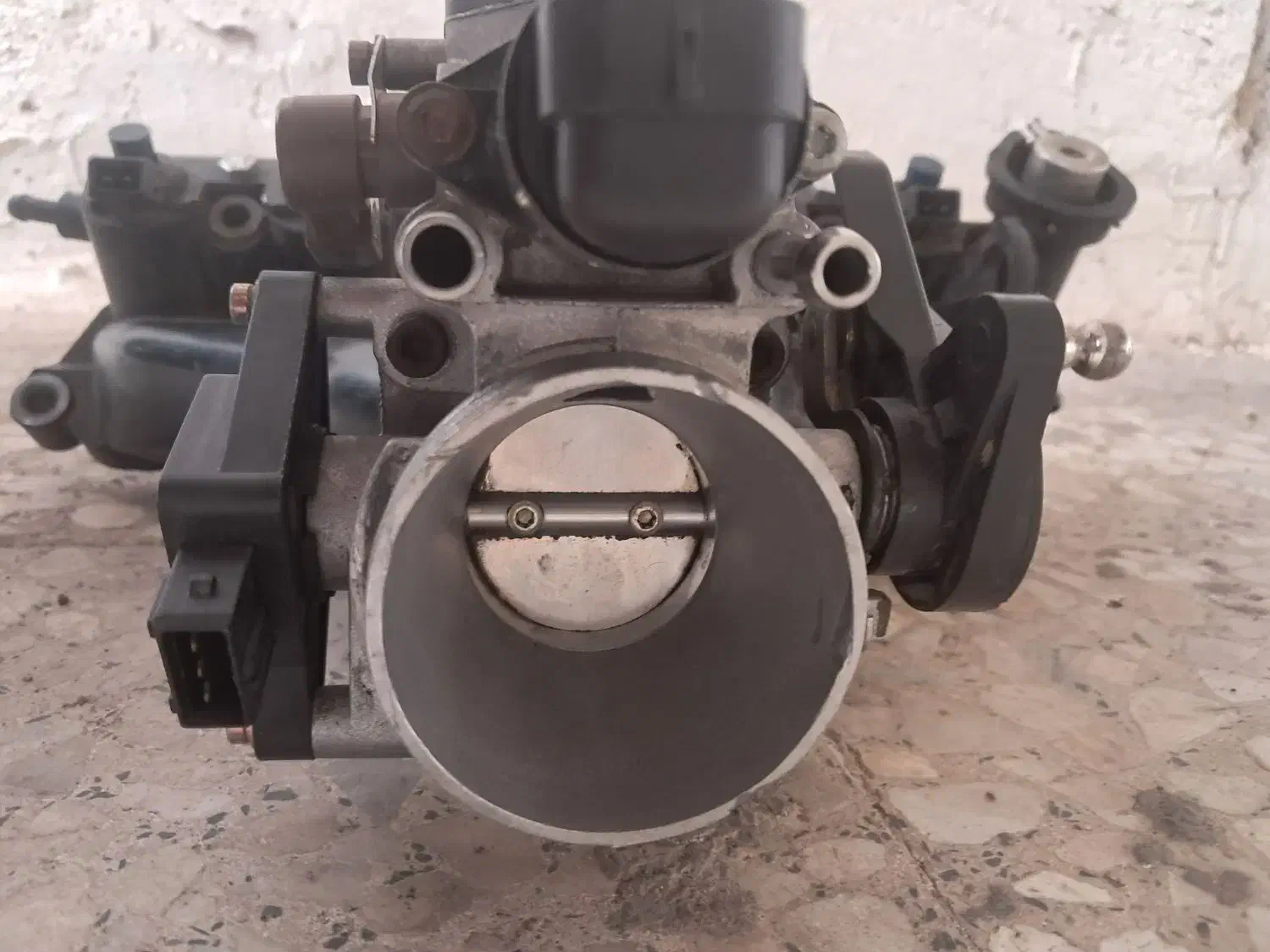 منیفولد پژو سوزن و دریچه گاز فابریک|قطعات یدکی و لوازم جانبی|رشت, منظریه|دیوار