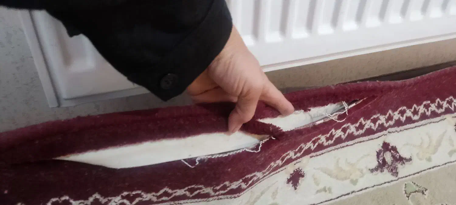 یک جفت فرش ۱۲متری کرم زرشکی شاد|فرش|صدرا-فارس, فاز ۱|دیوار