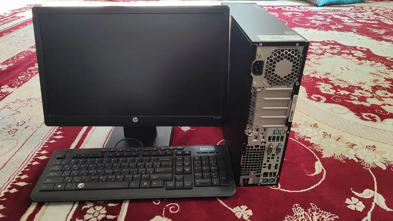 کامپیوتر HP COREI 5  خانگی|رایانه رومیزی|آبیک, |دیوار