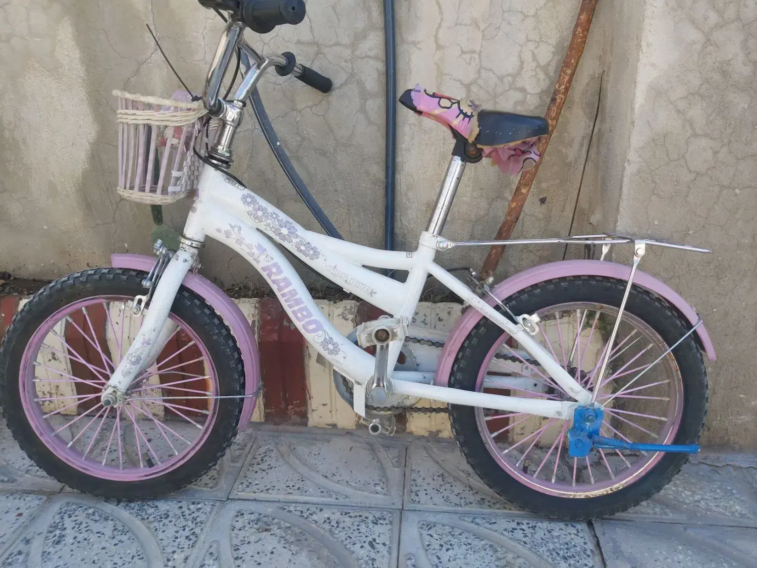 دوچرخه دخترانه ۱۶|دوچرخه، اسکیت، اسکوتر|یاسوج, |دیوار