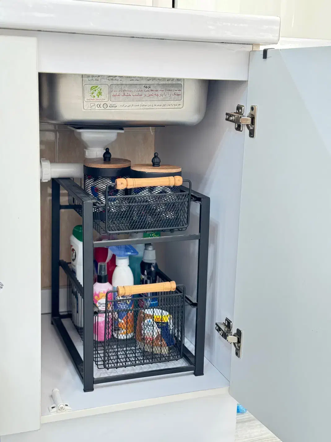 ست نظم دهنده موادشوینده ‌ سیب‌زمینی پیاز کی‌بی‌هوم|آب‌چکان و نظم‌دهنده ظروف|تهران, شوش (باغ آذری)|دیوار