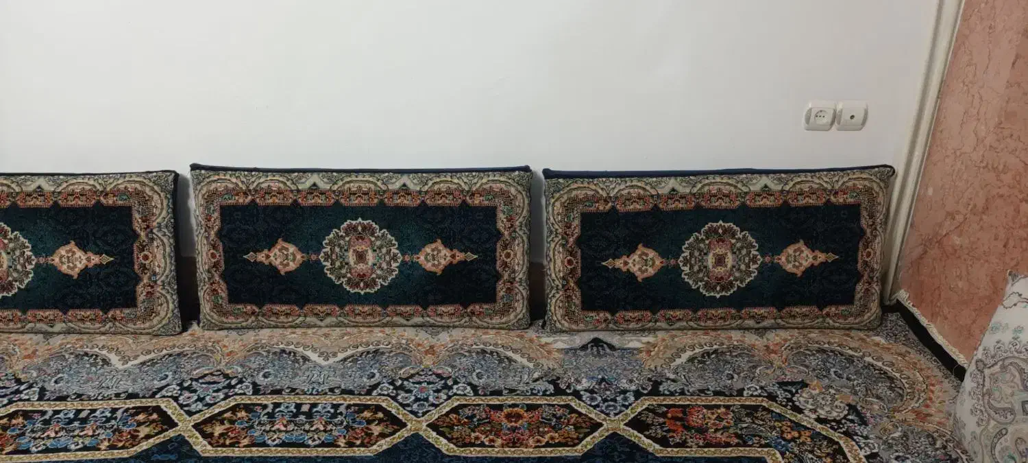 پشتی هالیدی سرمه ای|پشتی|مشهد, ایوان|دیوار