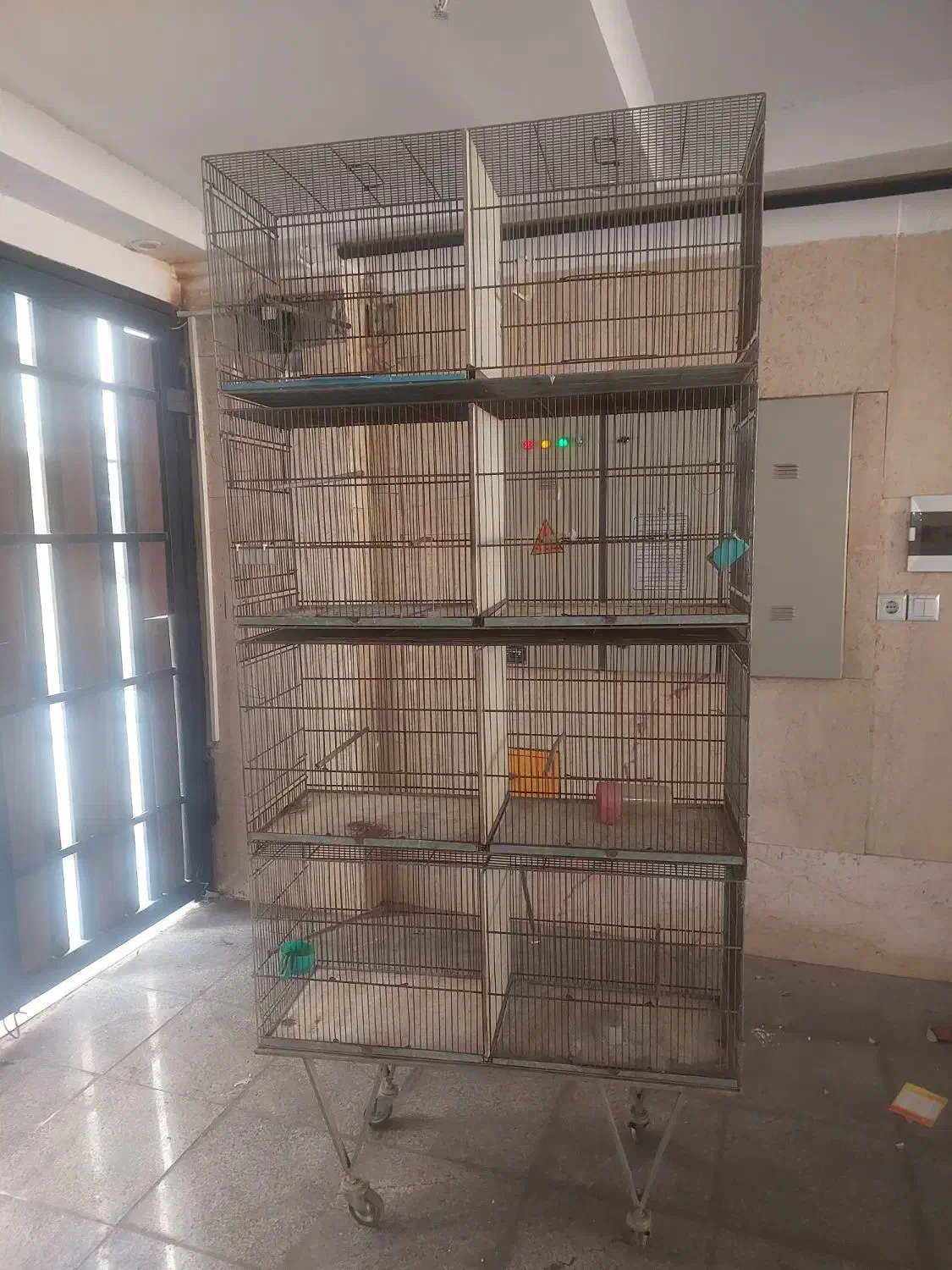 قفس هشت خان (غلامی)|لوازم جانبی حیوانات|تهران, قیام|دیوار