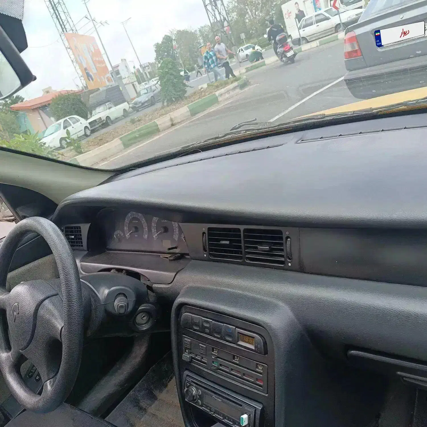 سمند تاکسی مدل 89 بی رنگ|خودرو سواری و وانت|رشت, گلسار|دیوار