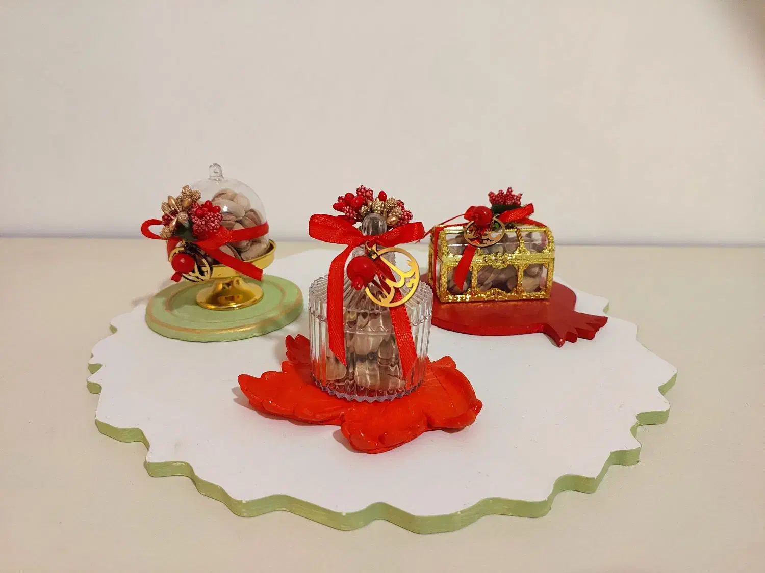 شمع و گیفت یلدایی|صنایع دستی و سایر لوازم تزئینی|رشت, حافظ آباد|دیوار