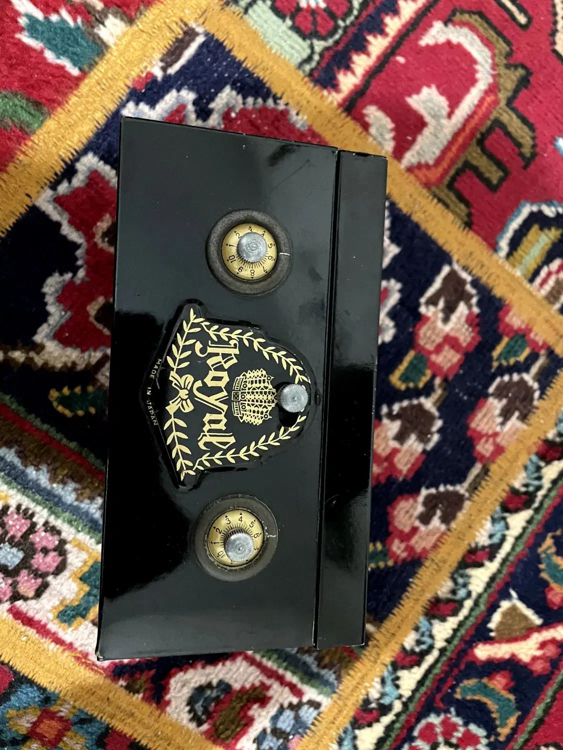 جعبه رمز دار قدیمی ژاپنی اصل|کلکسیون اشیاء عتیقه|کرج, فاز ۲ مهرشهر|دیوار