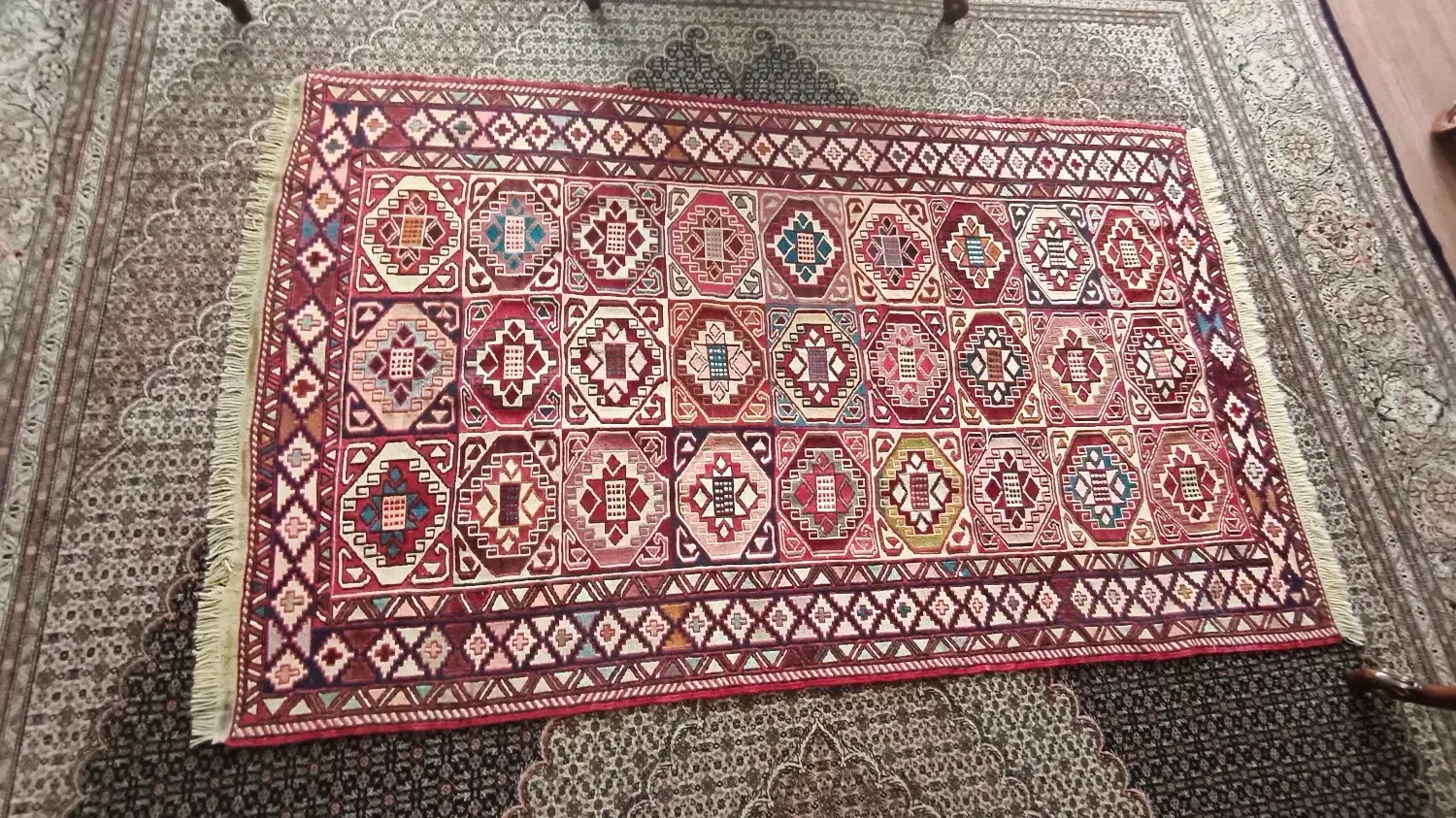 ورنی|فرش|تبریز, |دیوار