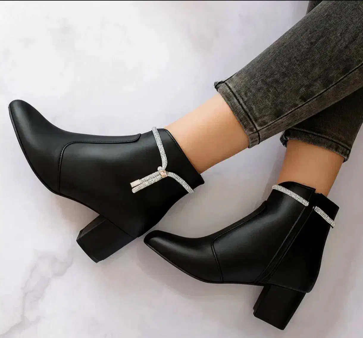 پاشنه بلند مشکی|کیف، کفش، کمربند|قزوین, |دیوار