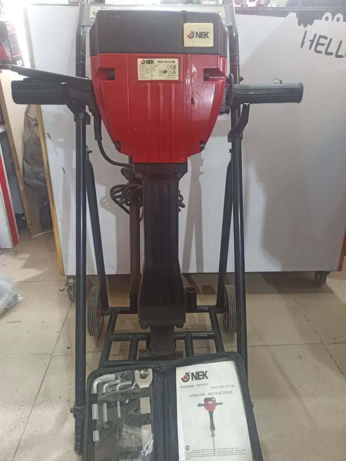 ۳۵٪تخفیف دریل تخریب نک ۲۲۷۵ مدل۳۲کیلویی|ابزارآلات|اهواز, باغ شیخ|دیوار