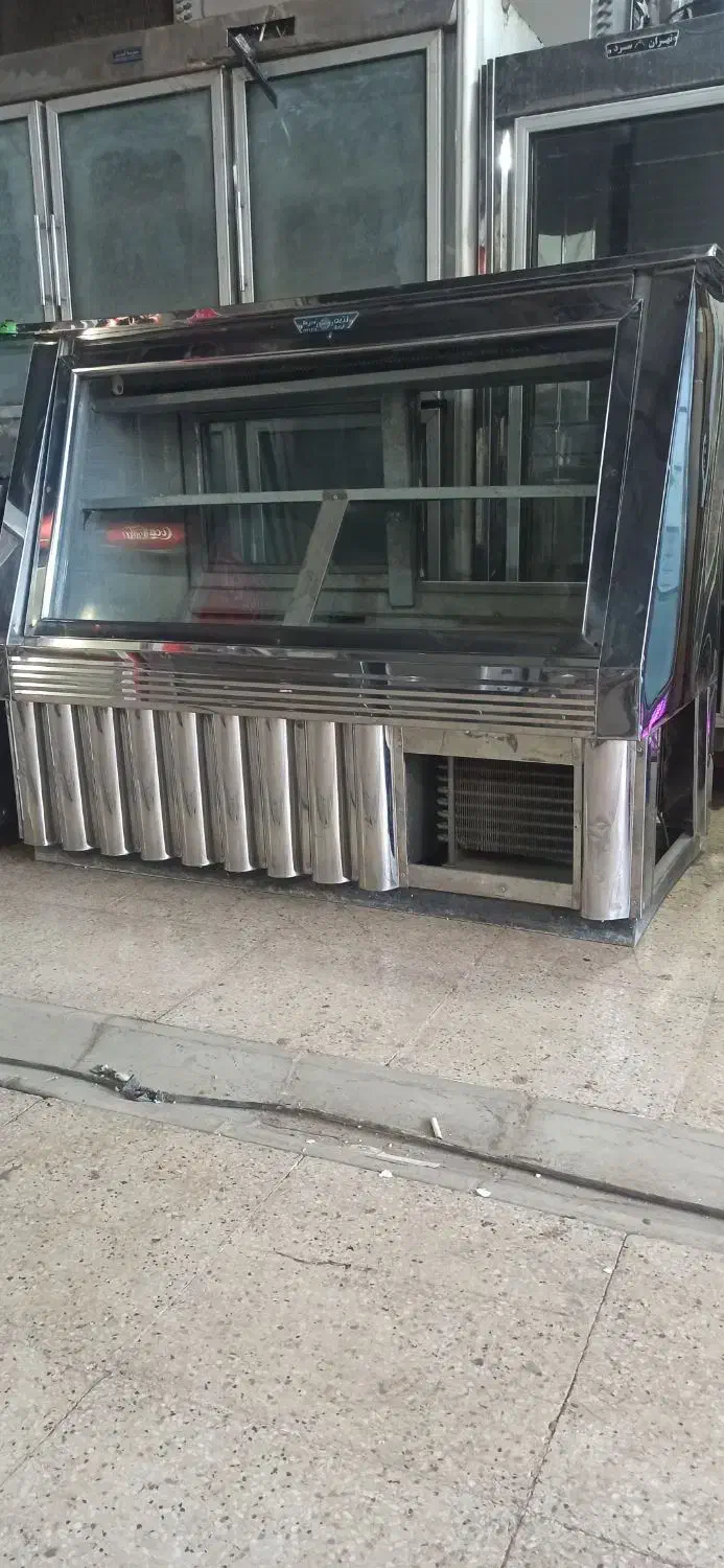 یخچال ویترینی تمام استیل|یخچال و فریزر|رشت, لاکان|دیوار