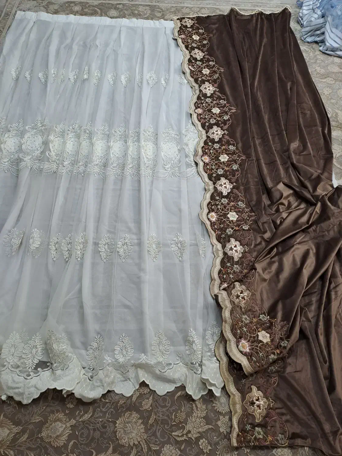 پرده|پرده، رانر، رومیزی|قدس, شهر‌قدس|دیوار