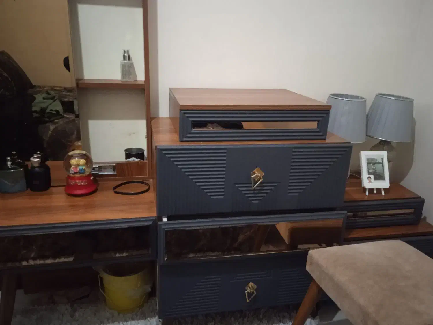 تختخواب دو نفره   فروش فوری|تخت و سرویس خواب|تهران, جیحون|دیوار