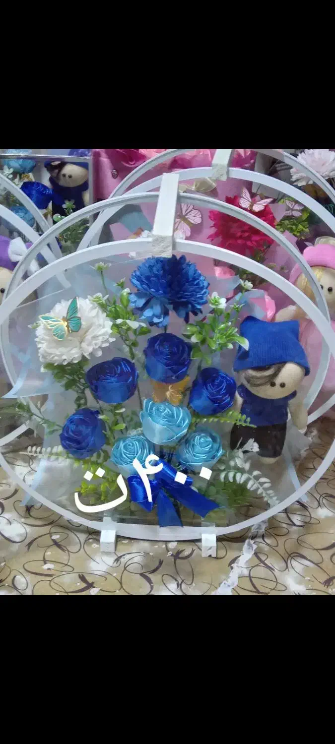 انواع باکس های نوزادی|گل مصنوعی|سنندج, |دیوار