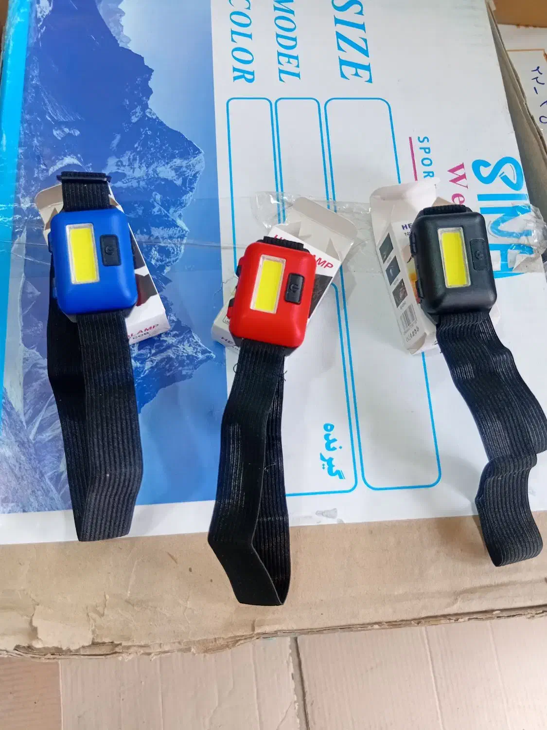 چراغ پیشانی کوچک فوق پرنور باطری نیازهرخونه|کوهنوردی و کمپینگ|رشت, بازار|دیوار