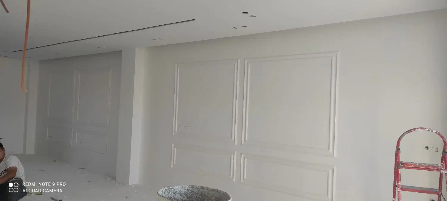 سفید گچکاری ساختمان  مدرن|خدمات پیشه و مهارت|کردکوی, |دیوار