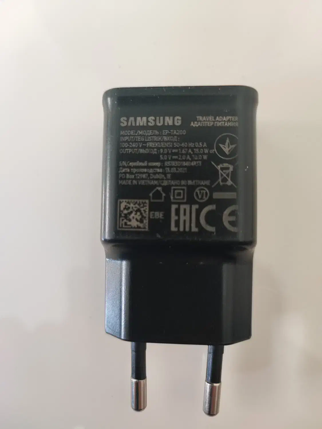 شارژر اصلی فست شارژ سامسونگ|لوازم جانبی موبایل و تبلت|شاهرود, |دیوار