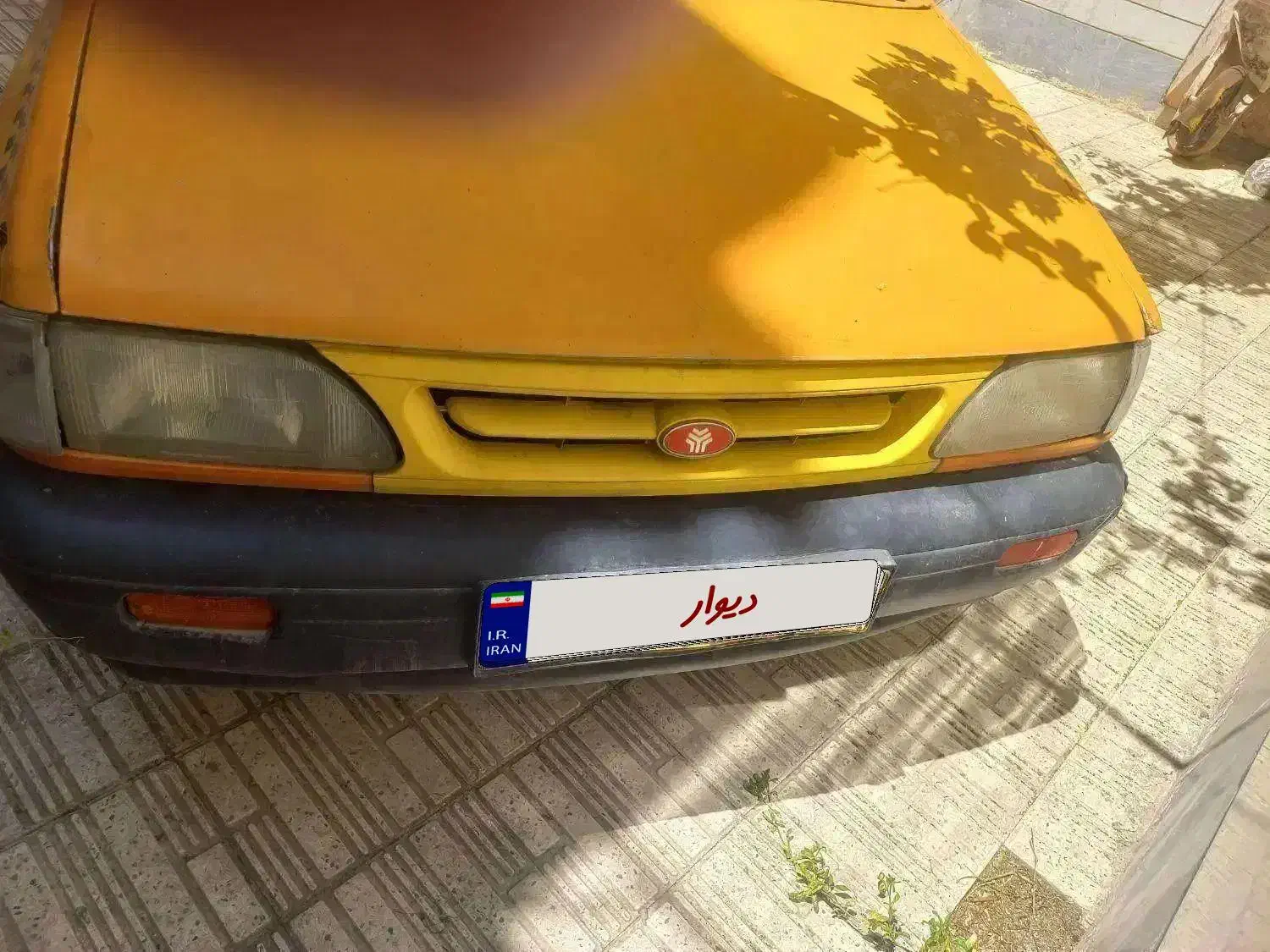تاکسی نارنجی رنگ تاکستان مدل ۸۴|خودرو سواری و وانت|قزوین, |دیوار