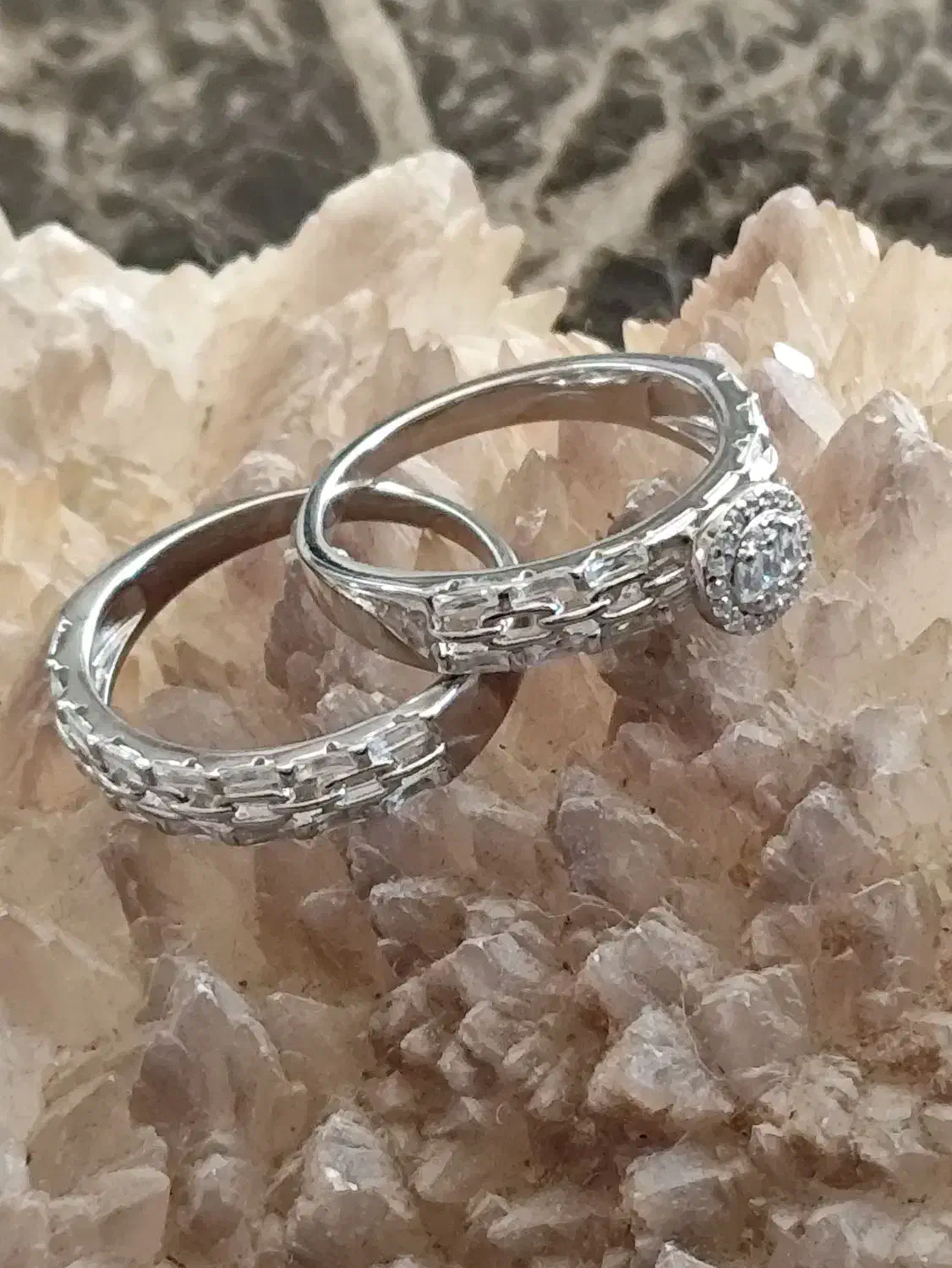 انگشتر و پشت حلقه نقره وارداتی|جواهرات|شیراز, شریف‌آباد|دیوار