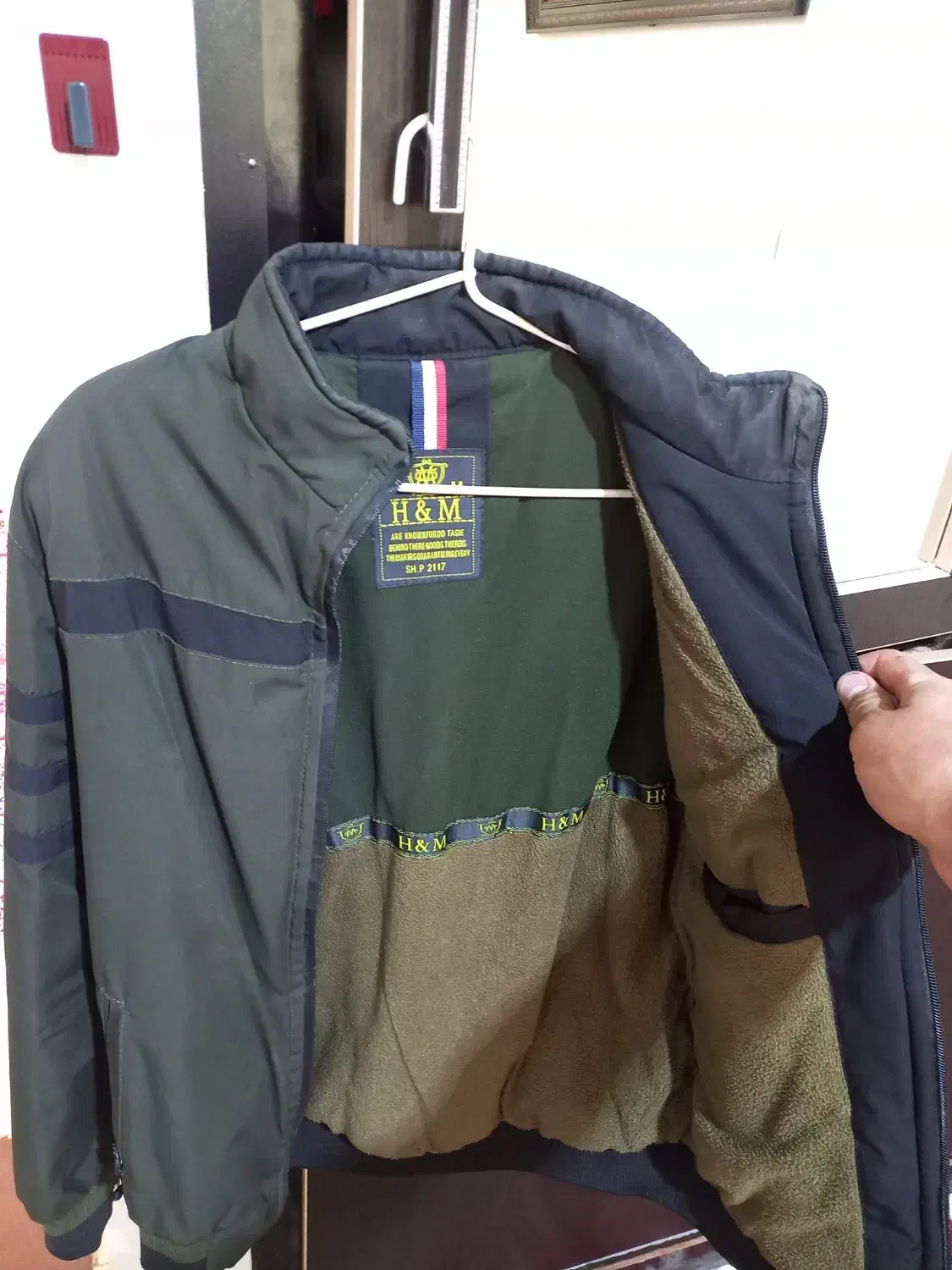 کاپشن طرح خلبانی|لباس|نهاوند, |دیوار