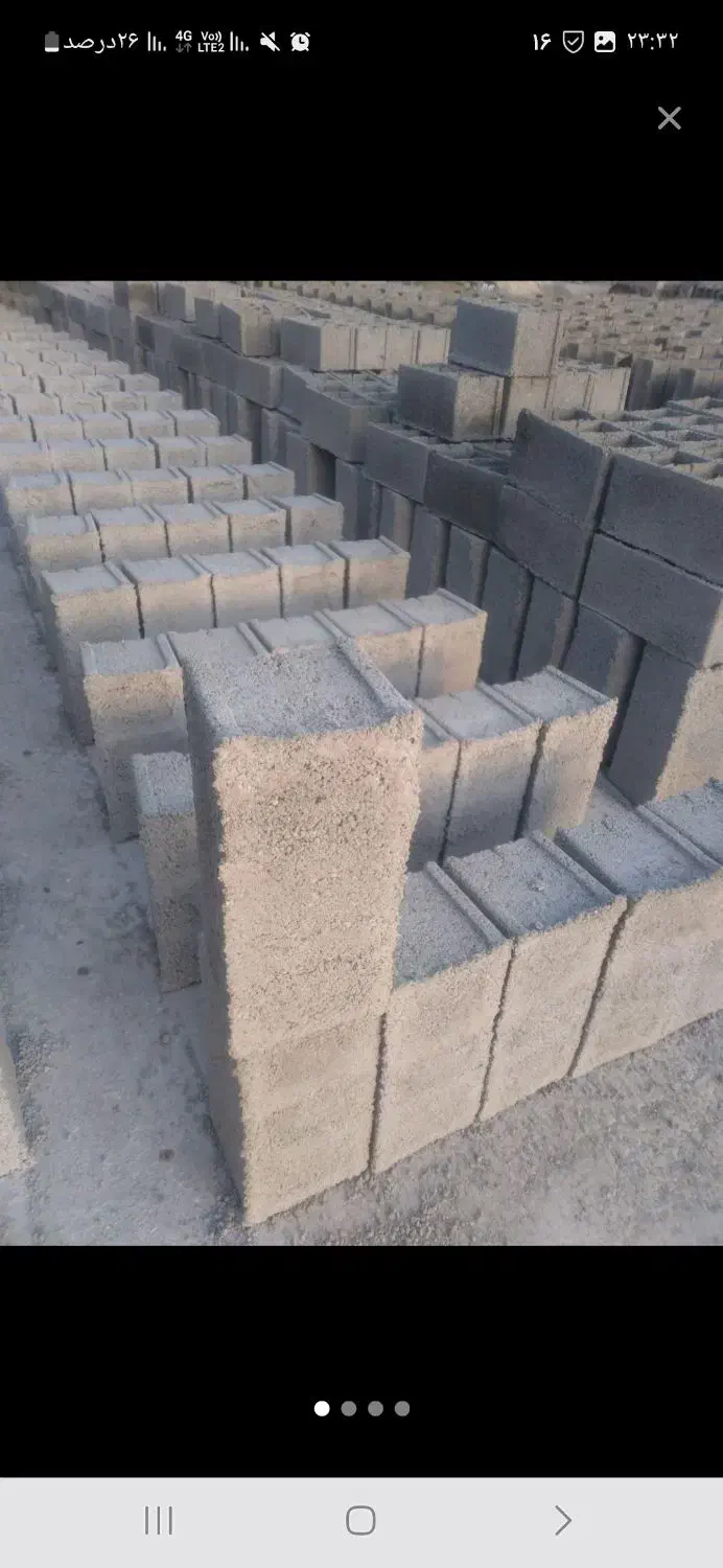 بلوک ۱۵/۳۶ محکم وبا دوام دانه ای ۱۰ هزارتومن|مصالح و تجهیزات ساختمان|گرگان, |دیوار
