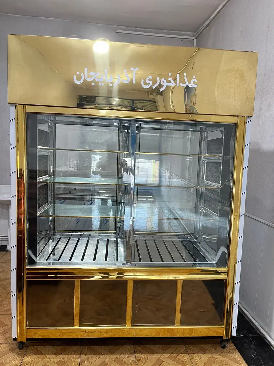 یخچال ایستاده تمام استیل|کافی‌شاپ و رستوران|میانه, |دیوار