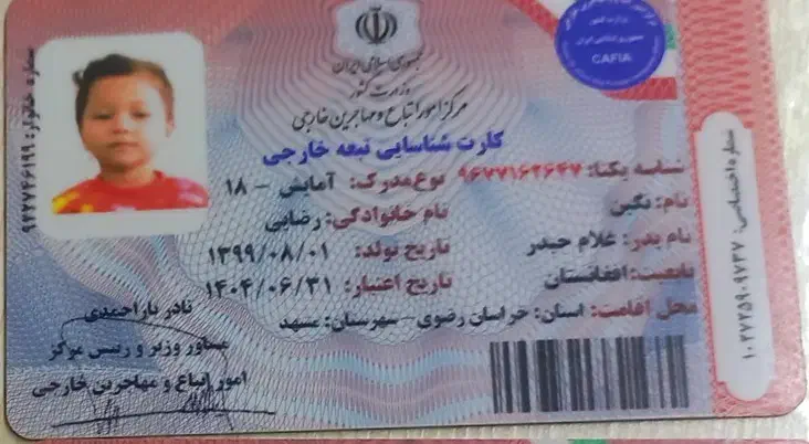 کارت‌های شناسایی گمشده|اشیا|مشهد, مهدی آباد|دیوار
