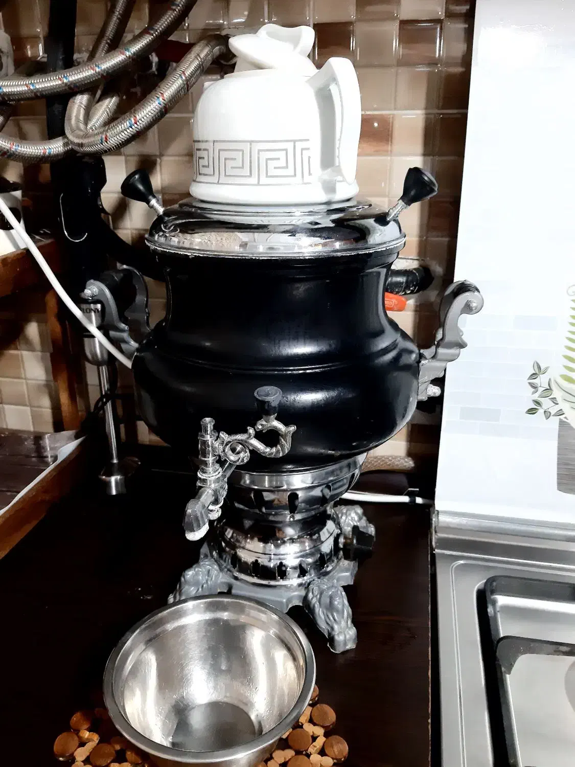 سماور گازی ۶لیتری|کافی‌شاپ و رستوران|خمین, |دیوار