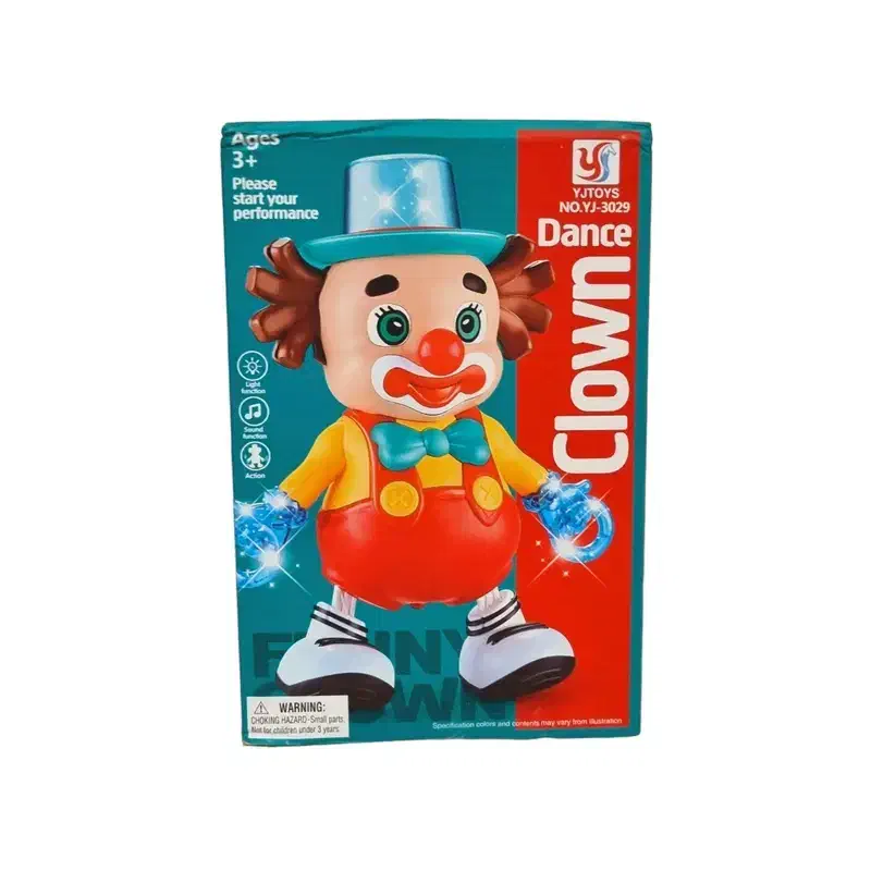 اسباب بازی دلقک موزیکال dance clown|اسباب‌بازی بچه|قم, بنیاد|دیوار