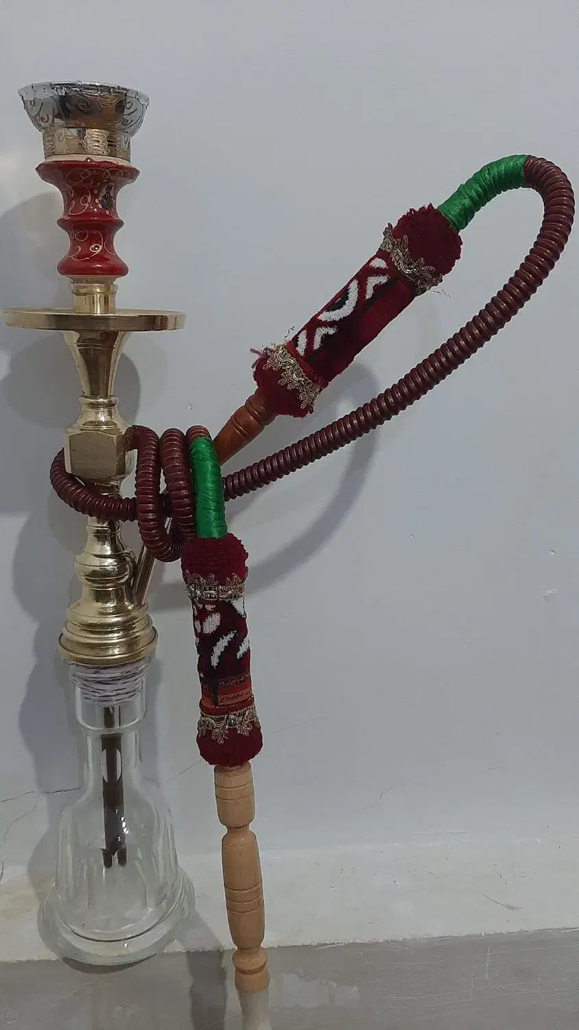 قلیان حاج اوغلی اصل|کلکسیون اشیاء عتیقه|اردبیل, |دیوار