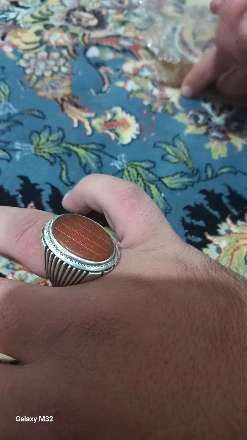 انگشتر نقره دست ساز|جواهرات|قم, پردیسان|دیوار