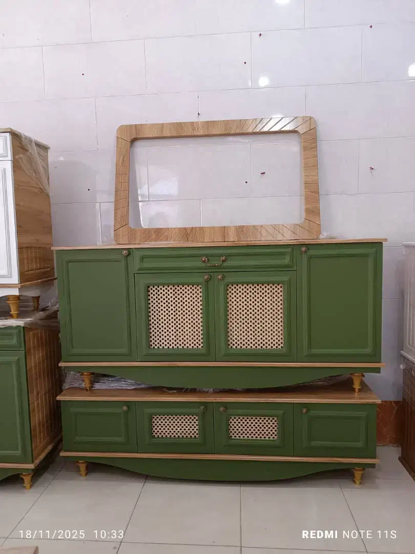 ست میز تلوزیون و آینه و کنسول و جاکفشی حصیری 2025|میز تلویزیون|مرودشت, فاز دوم شهرک فرهنگیان|دیوار