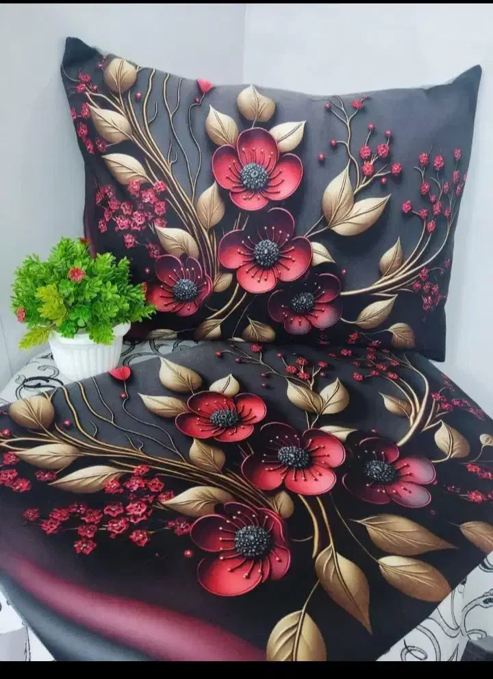 روبالشتی سه بعدی|رختخواب، بالش، پتو|شیراز, کوشک میدان|دیوار