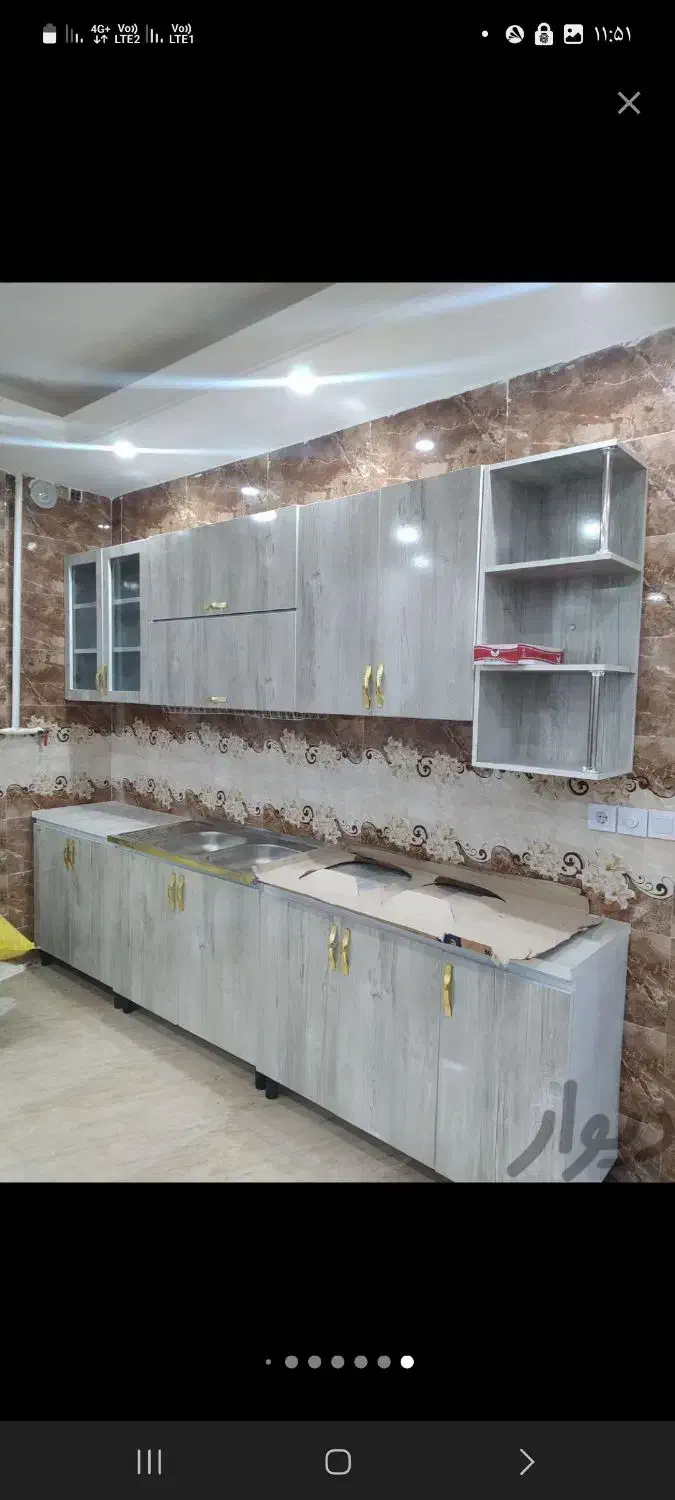 کابینت اماده|آبچکان و نظمدهنده ظروف|امیدیه, |دیوار