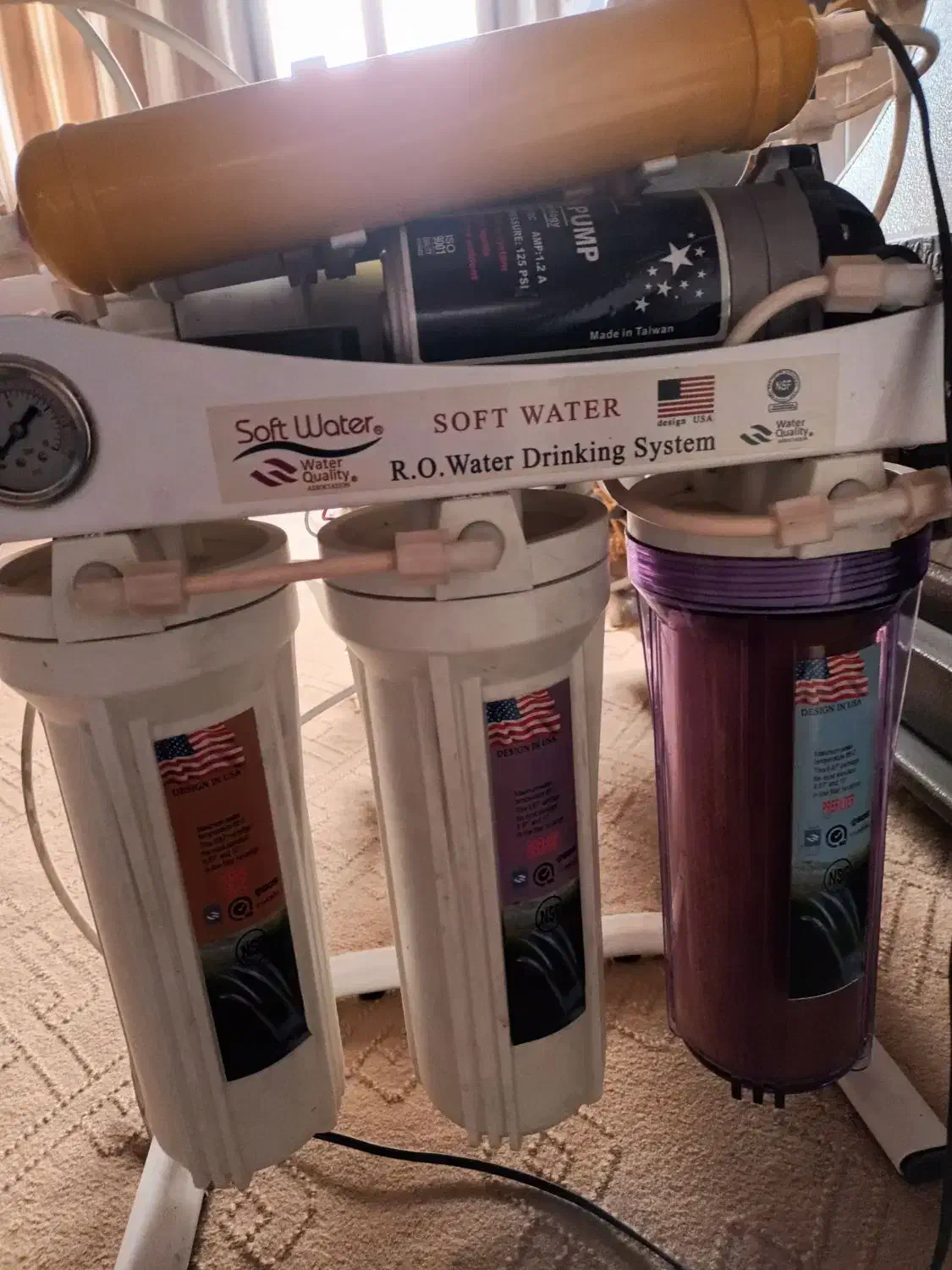 دستگاه تسویه اب|آب‌سردکن و تصفیه آب|قدس, شهر‌قدس|دیوار