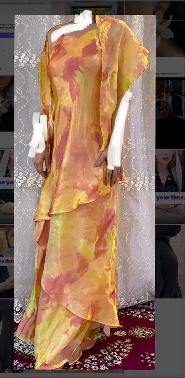 لباس زنانه|لباس|لاهیجان, شیشه گران|دیوار