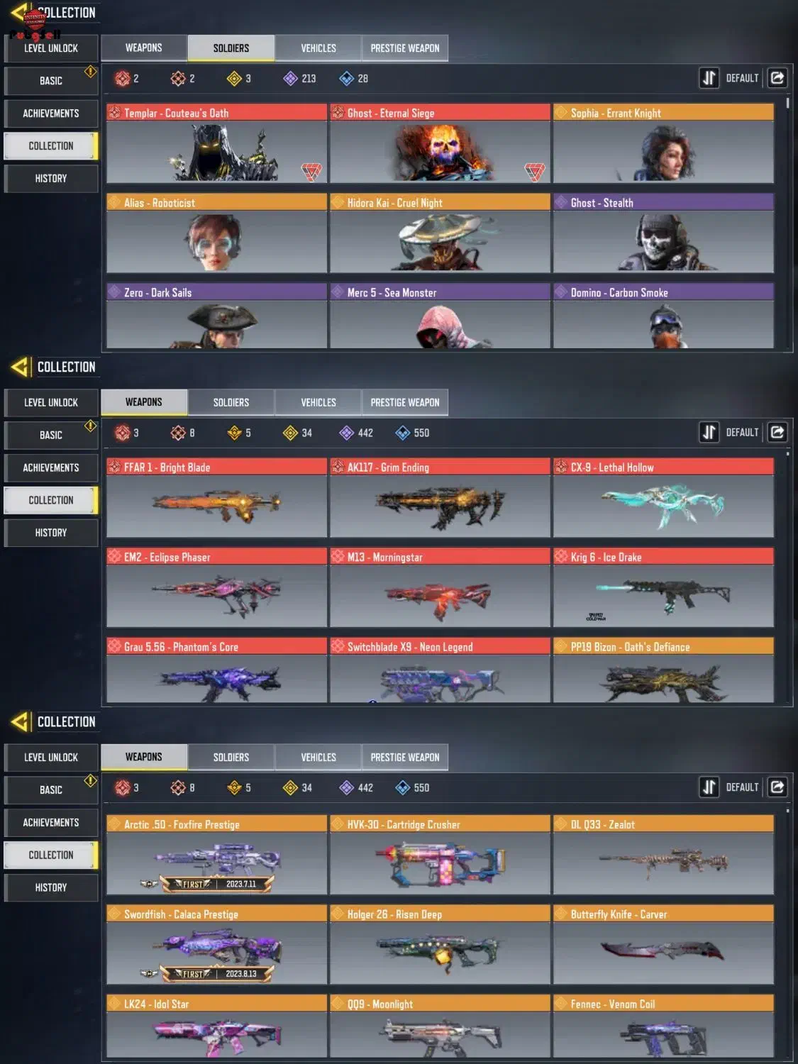 طاق با اکانت کالاف|کنسول، بازی ویدئویی و آنلاین|قم, بکایی|دیوار