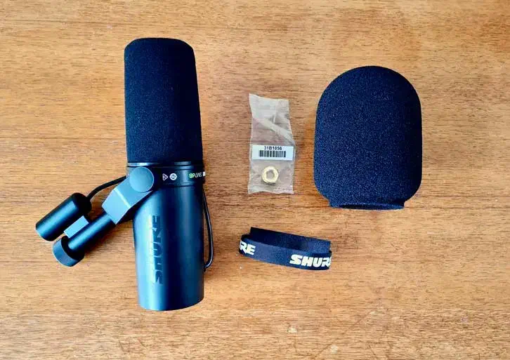 میکروفون شور shure SM7DB به همراه کارت صدا و پایه|صوتی و تصویری|تهران, آرارات|دیوار