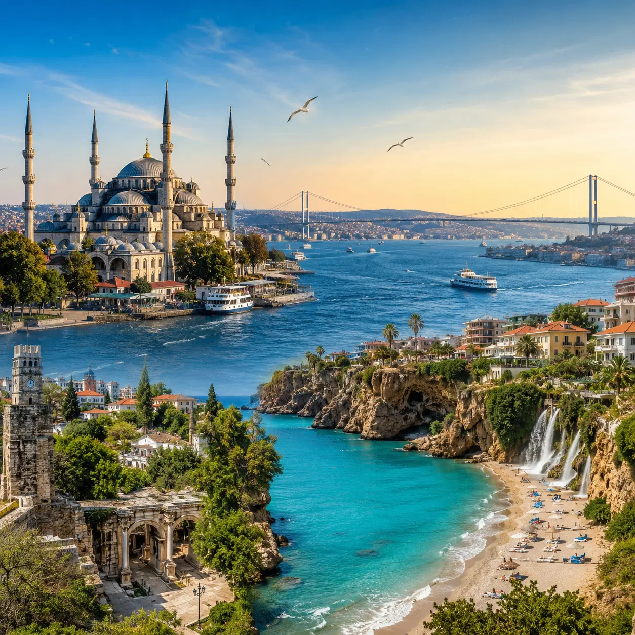 تور استانبول + آنتالیا ترکیبی 1405|تور و چارتر|تهران, جنتآباد جنوبی|دیوار