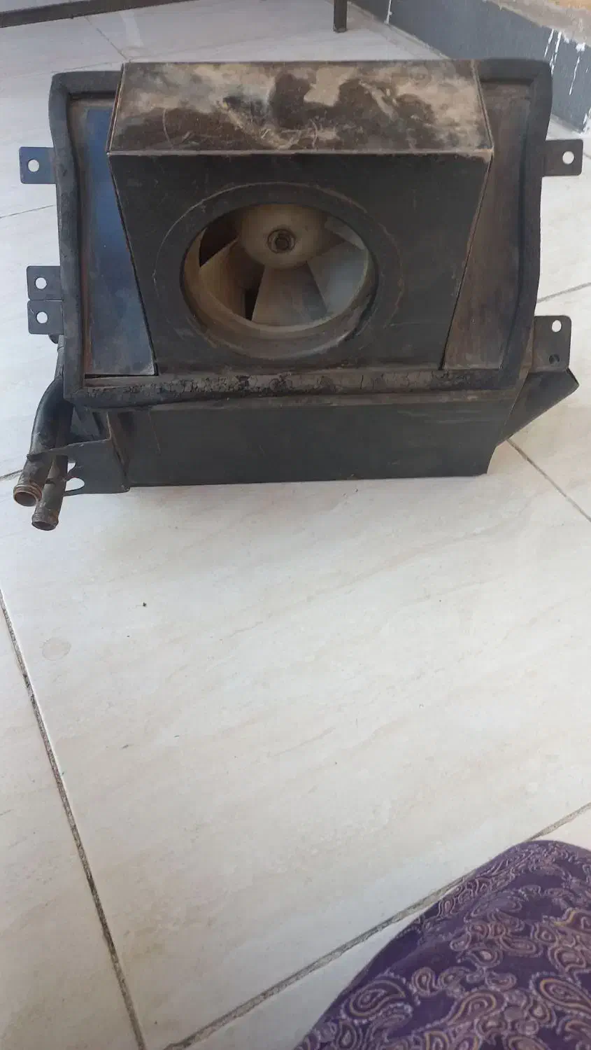 بخاری پیکانی|قطعات یدکی و لوازم جانبی|صحنه, |دیوار