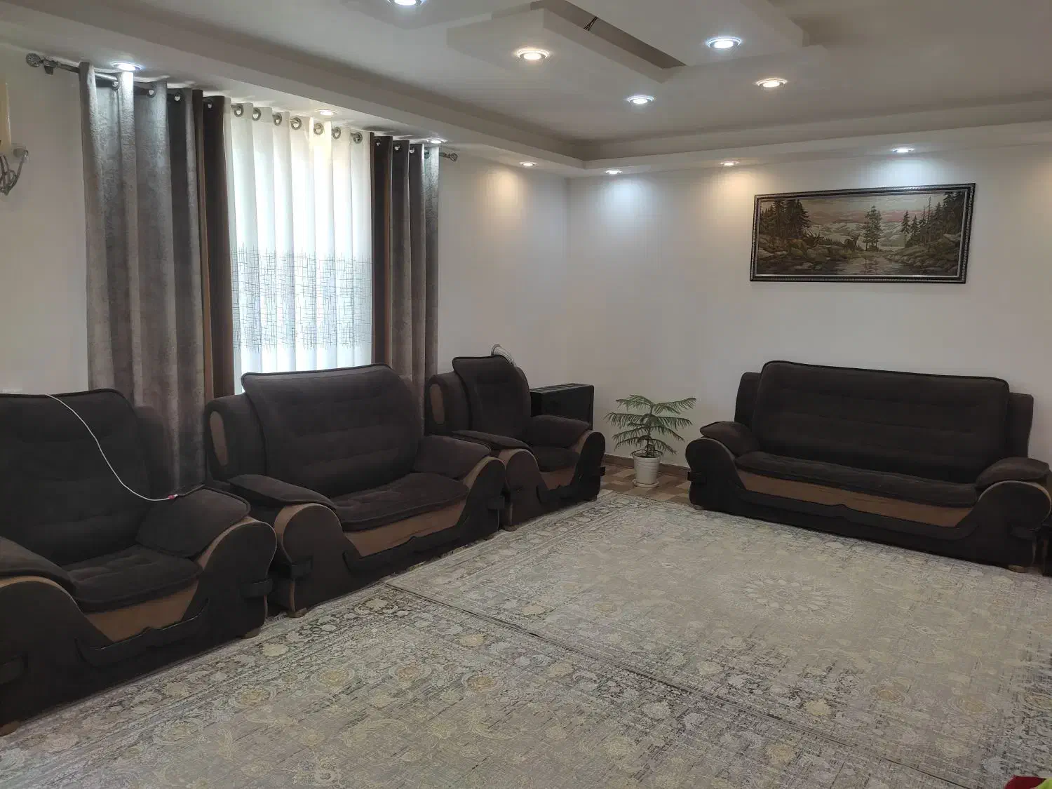 مبل7نفره|مبلمان خانگی و میز عسلی|جم, |دیوار