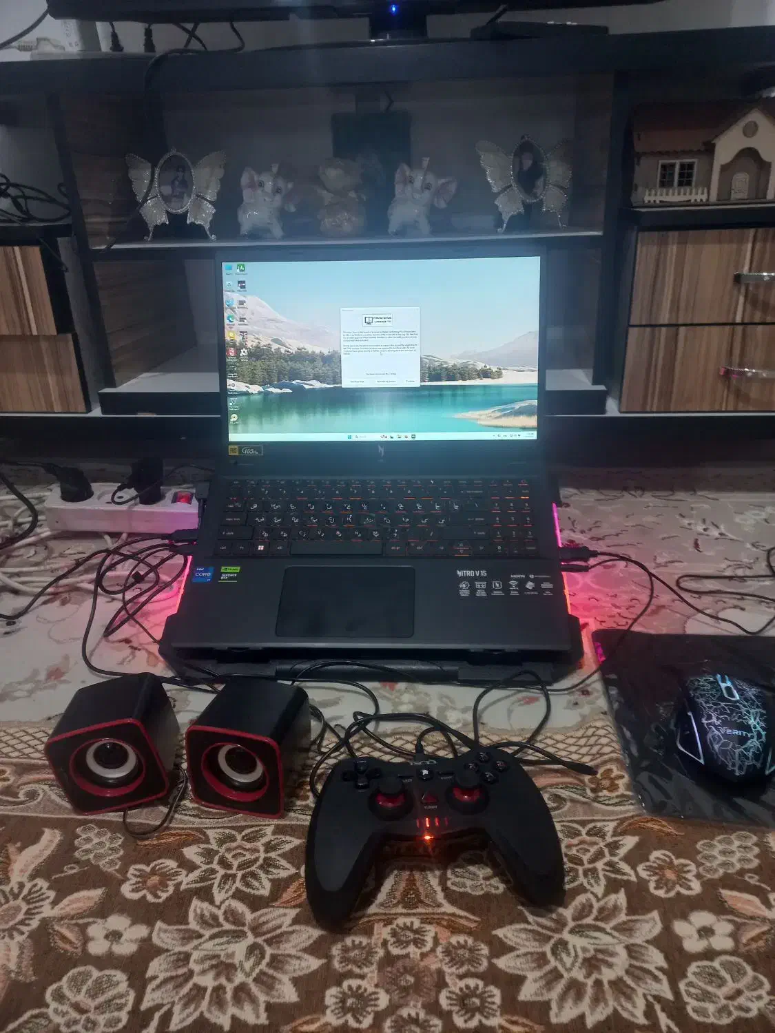 لبتاپ acer nitro v15 گیمینگ|رایانه همراه|ارومیه, |دیوار